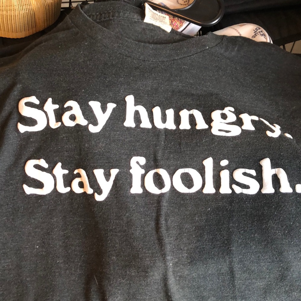 Heather grey Homage tee